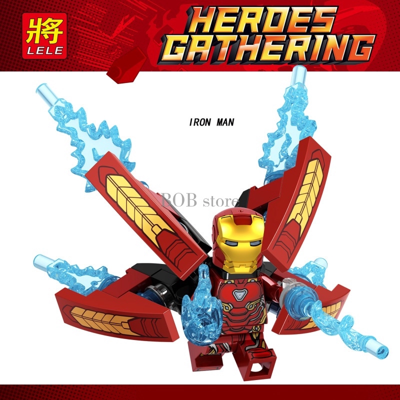 mini lego iron man