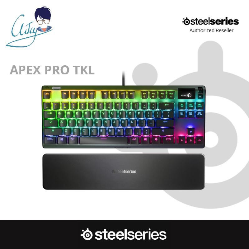 10 10 Promo Steelseries Apex Pro Tkl Us Keyboard 1 Year Warranty By Steelseries Malaysia Shopee Malaysia