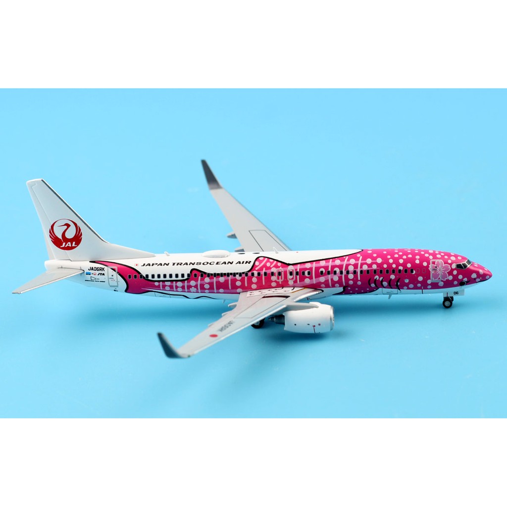 Jc Wings 1 400 Japan Transocean Air Jta Boeing 737 800 Diecast Model Ja06rk Toys Games Airplanes Jets