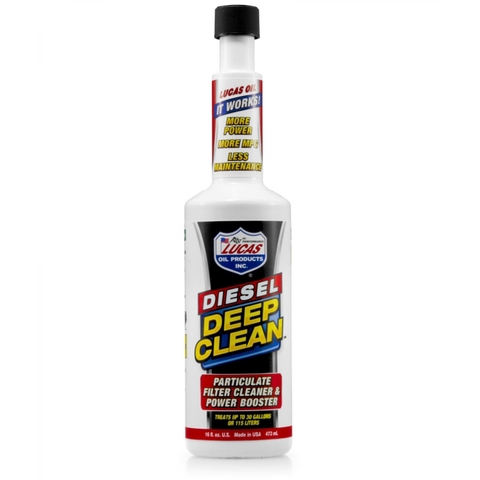 [FREE GIFT] Lucas Oil 100% Genuine USA Diesel Deep Clean 10872 (473ml) Injector Cleaner Power Booster DPF Cleaner