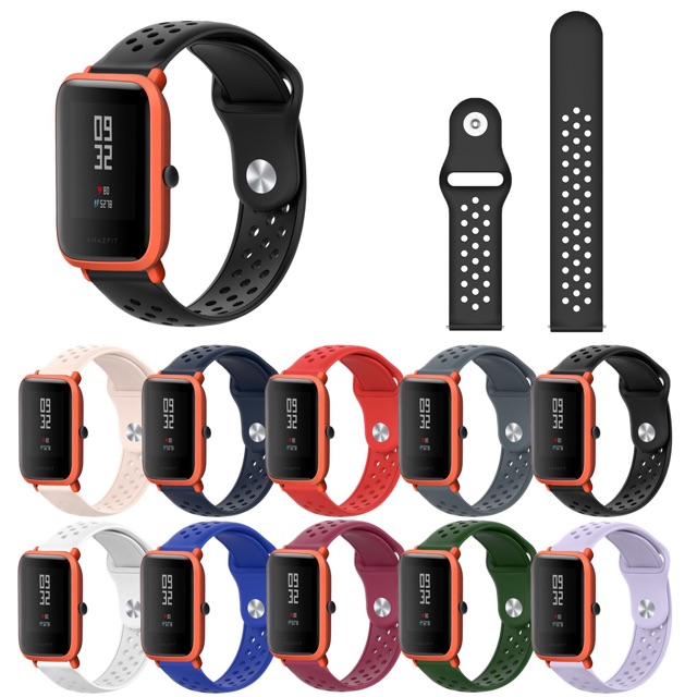 amazfit bip silicone strap