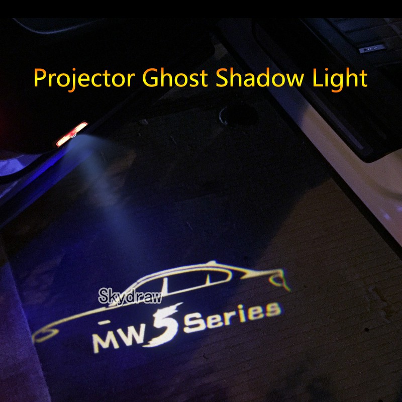 1 Pafor Bmw 5 Series 2004 2019 F10 F11 E60 E61 F07 G30 G31 G38 Car Led Door Welcome Light Projector Ghost Shadow Light Shopee Malaysia