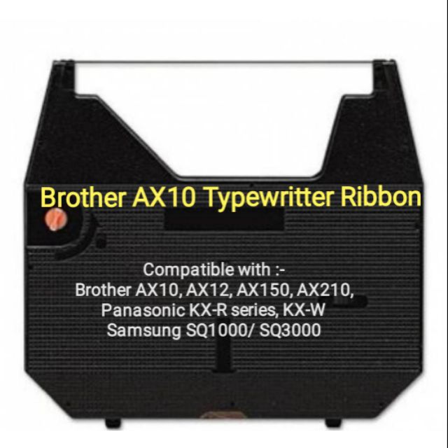 Compatible Brother AX10 AX150 AX210 GX6750 GX8250 Typewriter Ribbon