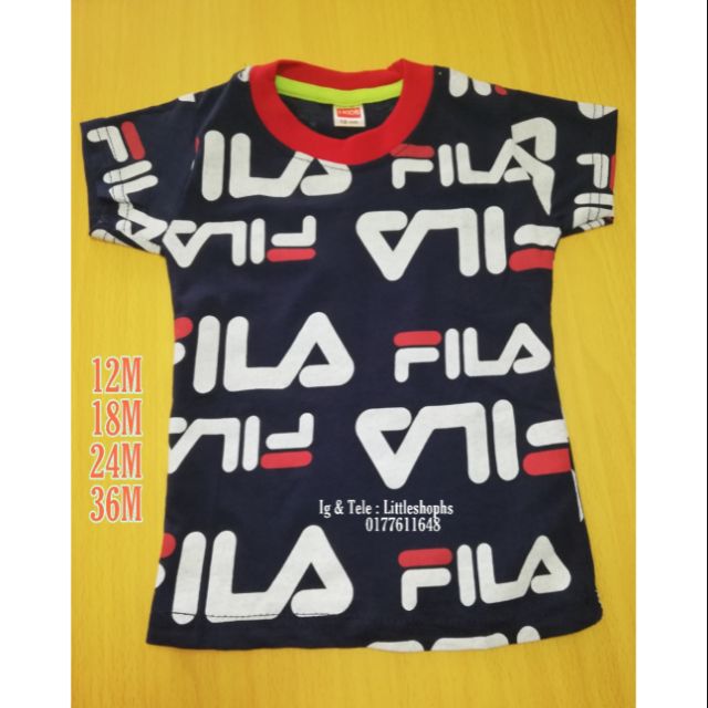 baby fila shirt