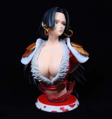 17cm Anime Sexy Girls Figure One Piece Boa Hancock Bust Gk Pvc Action Figure Statue Collectible Model Toys Shopee Malaysia