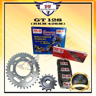 Modenas Gt128 Rkm Takasago Chain Sprocket Set 428sbx108l 15 38 Shopee Malaysia