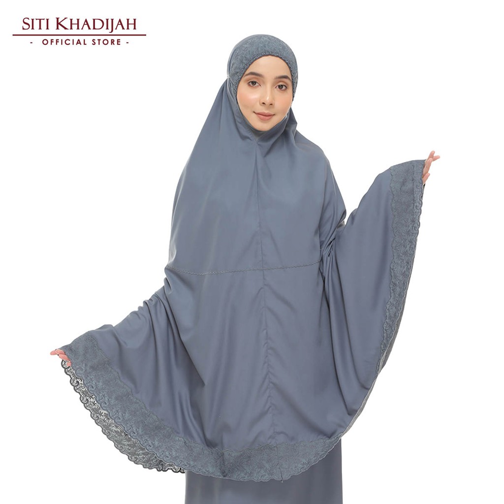 Mukena Khadijah Adult Free Beautiful Bag Siti Khodijah Cotton Shopee Singapore