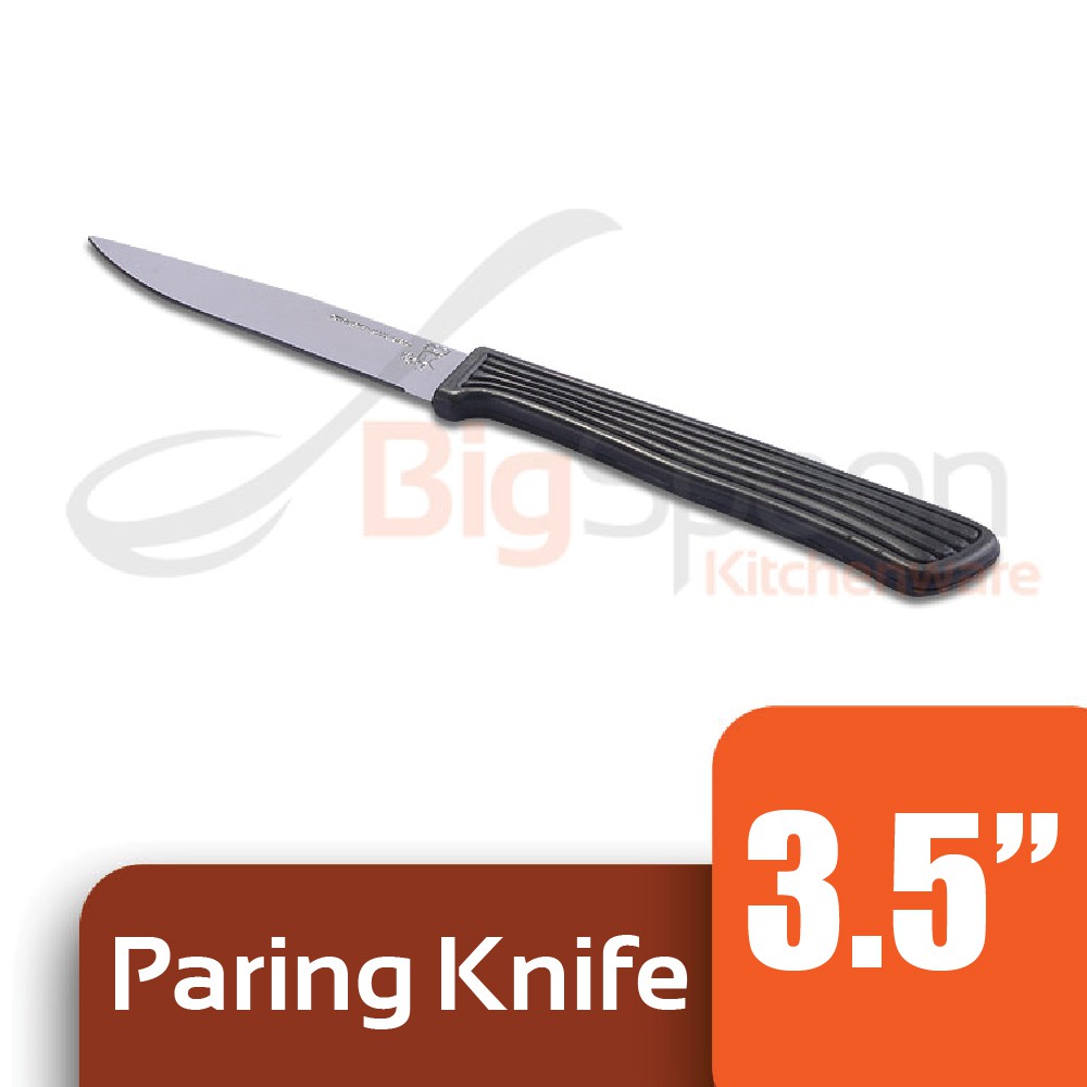 Stainless Steel Paring Knife 3.5 inch Plastic Handle