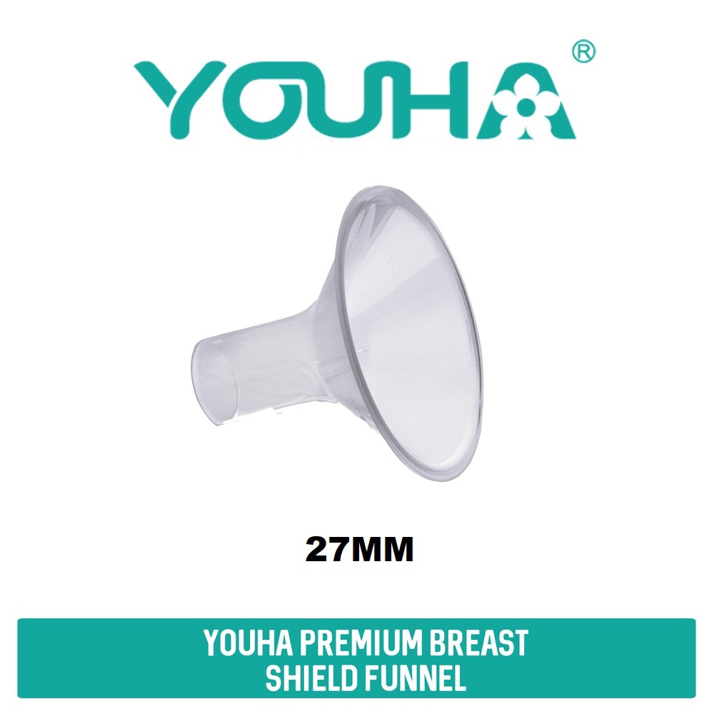 Youha Premium Silicone Soft Breast Shield Funnel 27mm (1pcs) Shopee