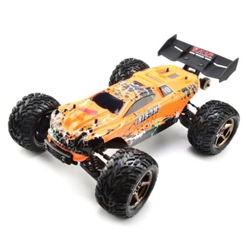 orange rc truck