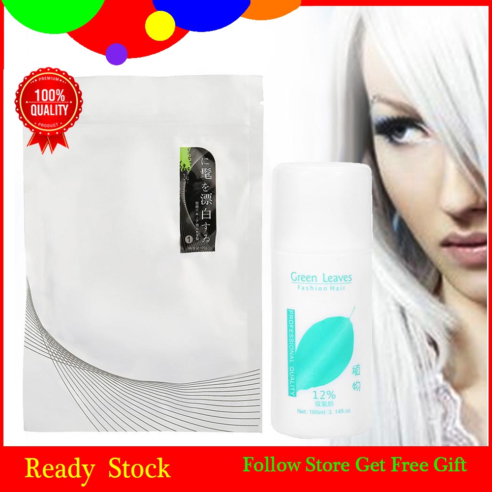 Crazy Hair Whitening Cream Salon Hair Dye Bleaching Hairdressing