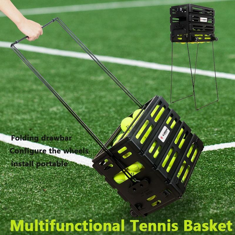 Multifunctional tennis netball tennis pickup basket ball picker