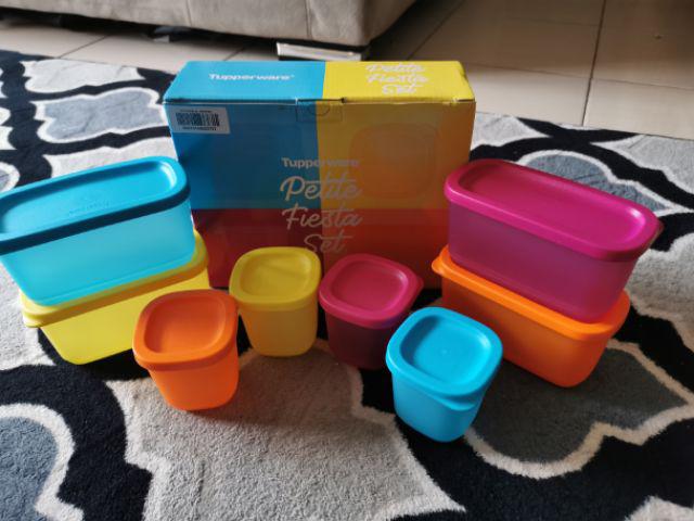 Tupperware Petite Fiesta Set (8pcs) | Shopee Malaysia