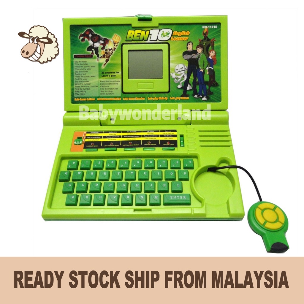 english learner educational toy laptop