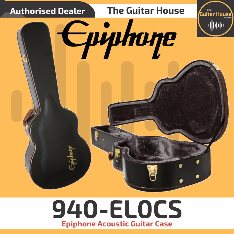 Epiphone 940 El0cs El 00 Acoustic Guitar Case Shopee Malaysia