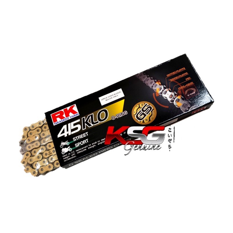 Rk Takasago Gold 415 O Ring Chain 122l 132l Shopee Malaysia