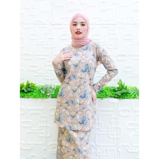  FREE SHIPPING BAJU  KURUNG  MODEN MINI ENGLISH  COTTON  