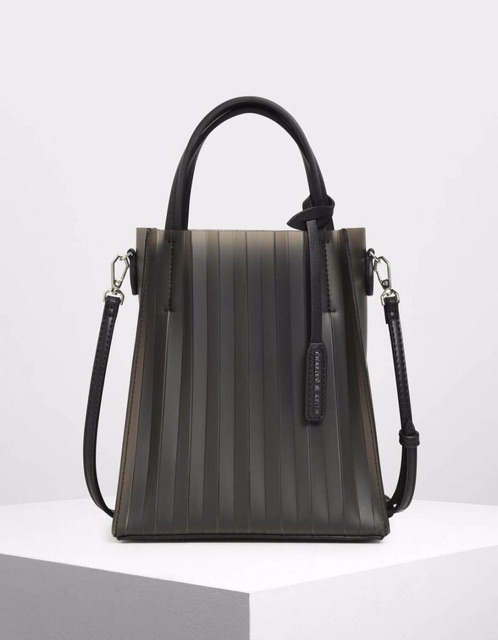 charles and keith translucent bag