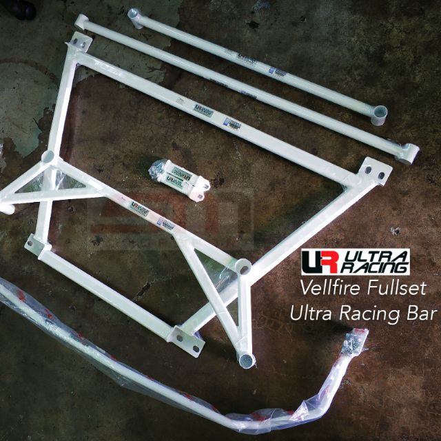 Toyota Vellfire Ultra Racing Fullset Chassis Bar 7pcs Shopee Malaysia