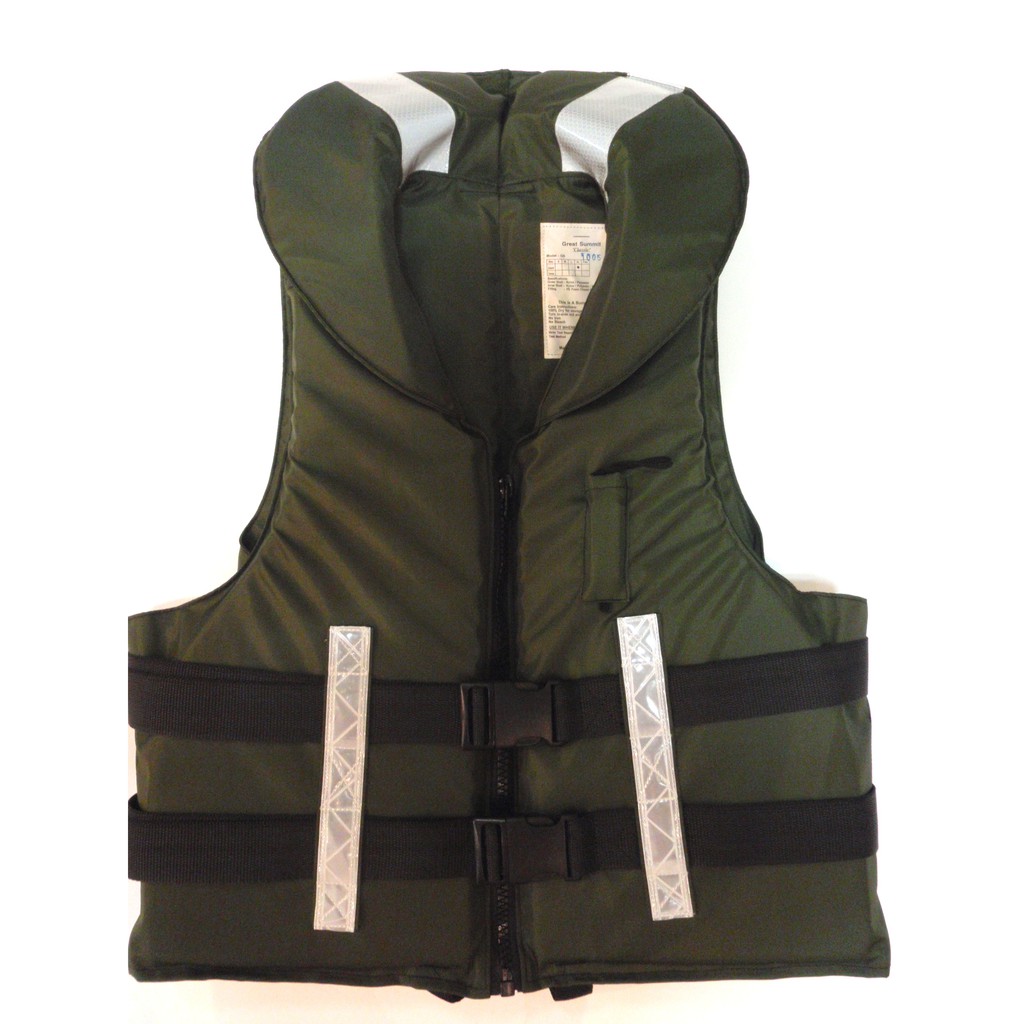 GS1005ARMY GREEN LIFE JACKET Shopee Malaysia