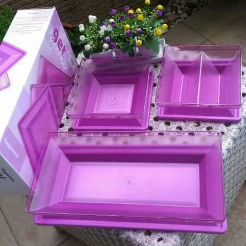 Tupperware Get Together Set Shopee Malaysia