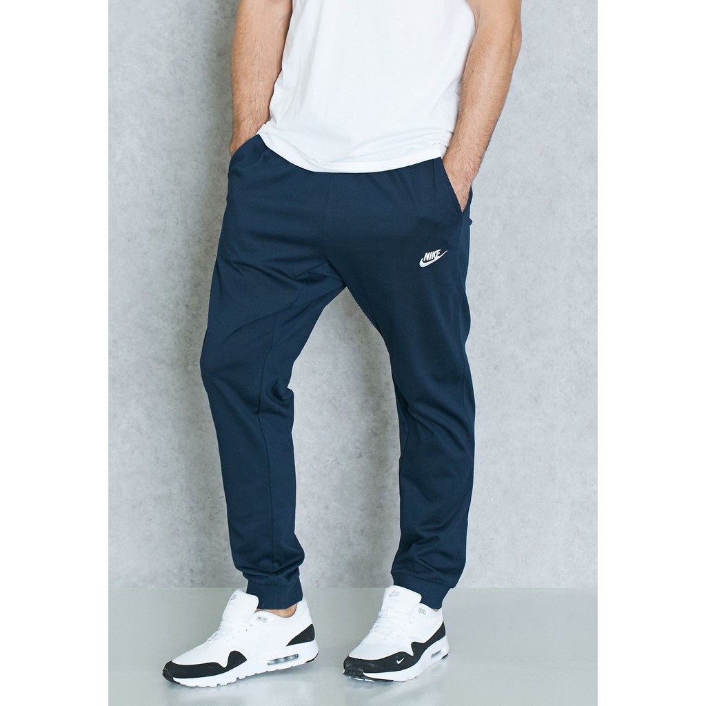 nike navy blue joggers