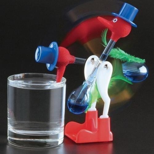 bobbing duck desk toy