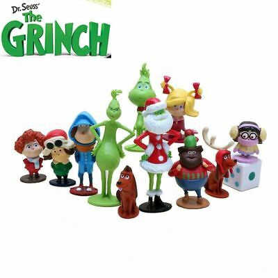 grinch figurine set