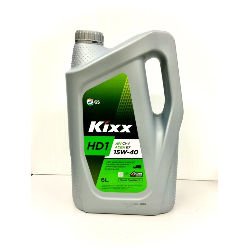 Kixx Semi Synthetic Diesel Engine Oil 15W40 CI4 6 litres + 1 litre