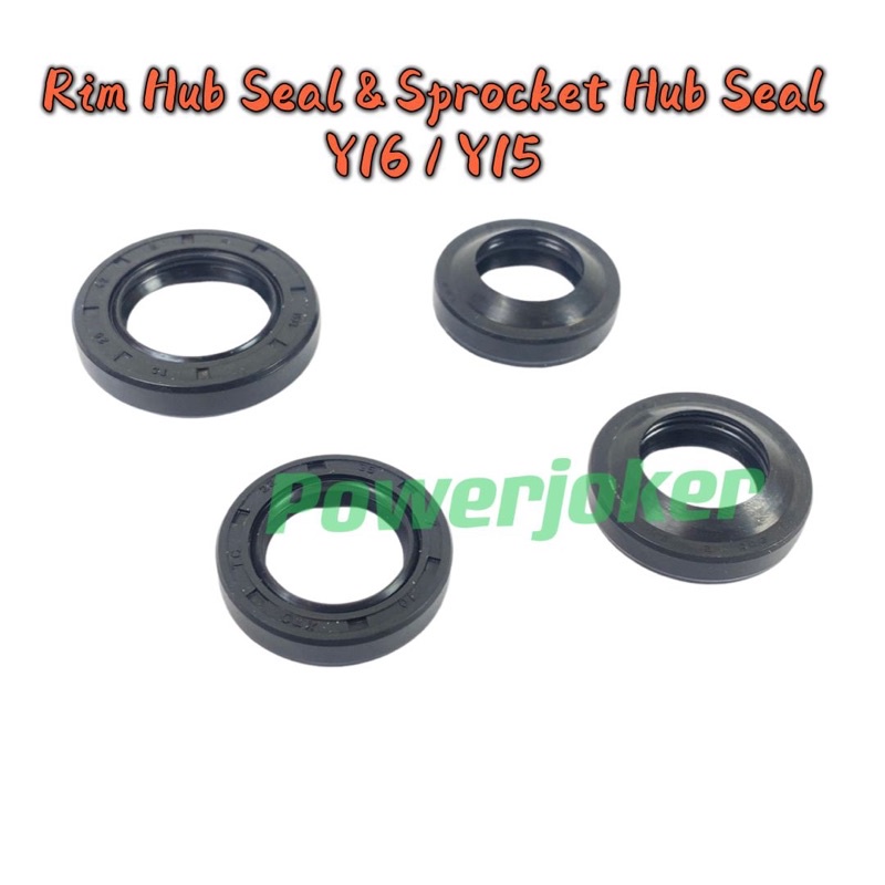 Yamaha Y16 Y16ZR Y15 Y15ZR - Front & Rear Hub Sport Rim Bearing Oil ...