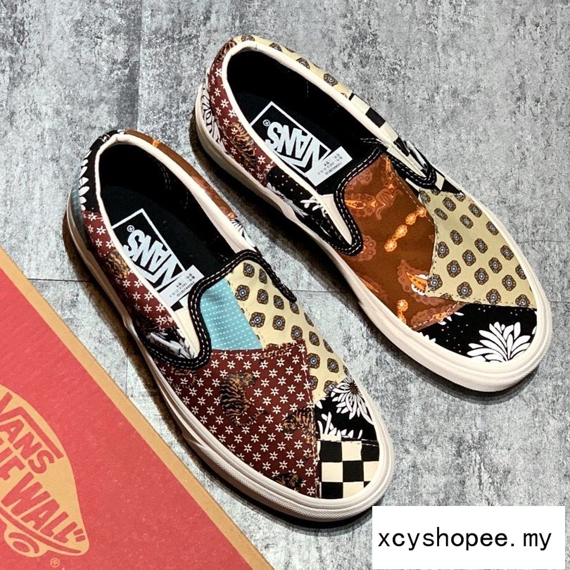 vans checkerboard flowers