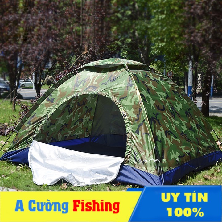 Camping sleeping tent for 2 - 3 people, high quality parachute fabric, 200x150x130 cm, camouflage, 2-layer waterproof door Khemah Camping Khemah Khemah Tidur Dalam Rumah Khemah Camping Waterproof Khemah Unta
