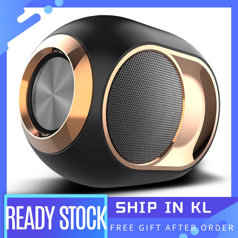 [Ready Stock IN KL] 2021 New Mini Portable Golden Egg Bluetooth Speaker