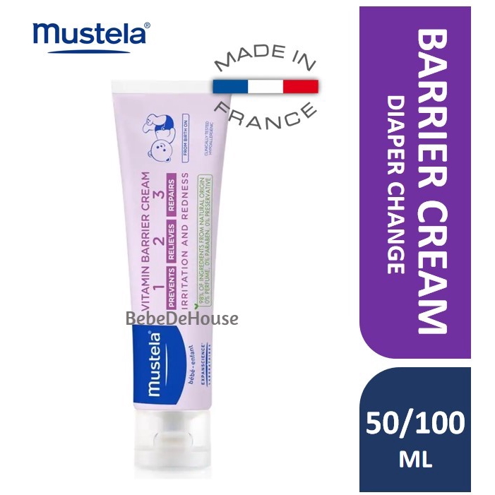 mustela barrier cream ingredients