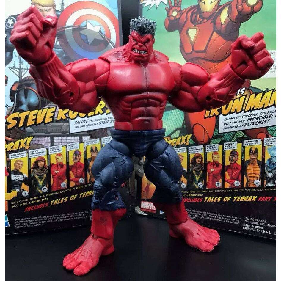 12 inch red hulk action figure