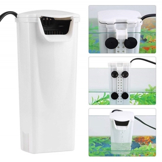 220V 3W Waterfall Aquarium Fitler Turtle Fish Tank Low Water Level ...