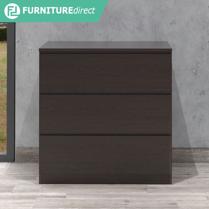 Buy FD AISHA/ MEMPHIS 3 drawer chest kabinet drawer baju kabinet 3 