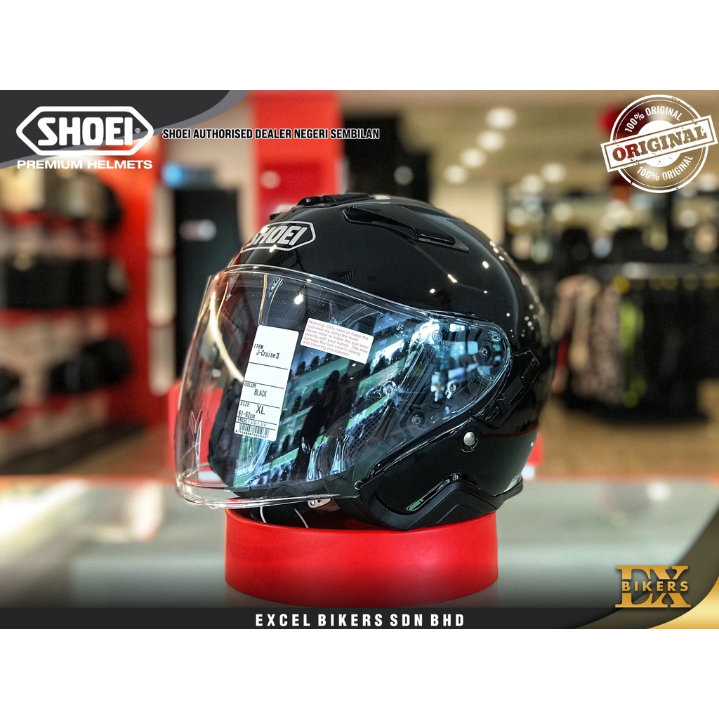 SHOEI HELMET J Cruise II Black / J CRUISE 2 / JCRUISE 2 / OPEN FACE