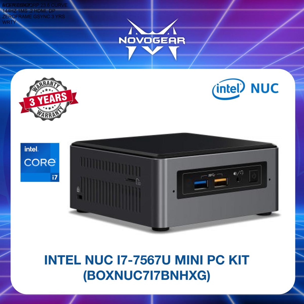 Intel BOXNUC7I7BNKQ Core I7-7567U - 512 GB SSD Mini PC - View #5