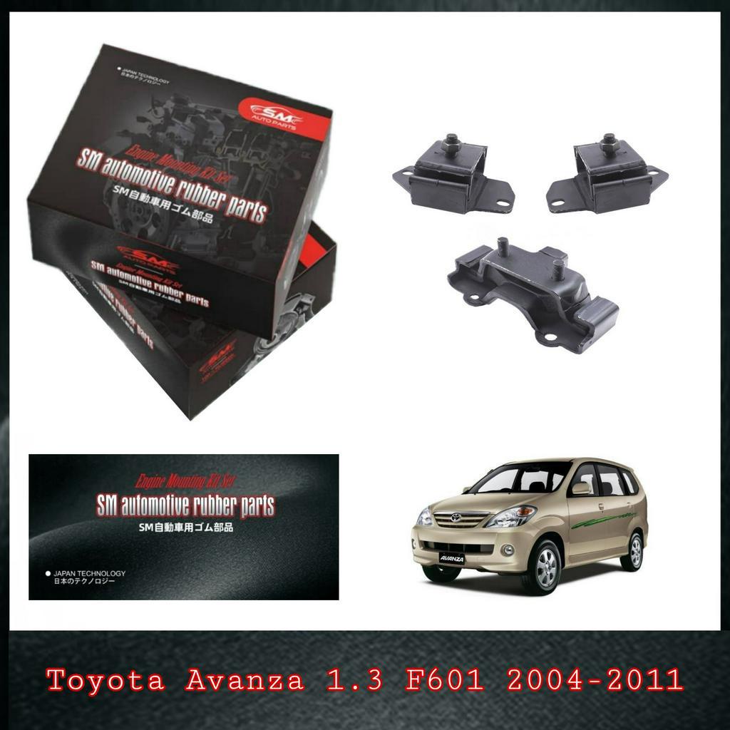 SM Engine Mounting Set - Toyota Avanza 1.3 F601 2004-2011 ( 1+1Year Warranty )