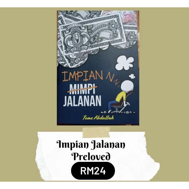 PRELOVE NOVEL TEME ABDULLAH [IMPIAN JALANAN] | Shopee Malaysia