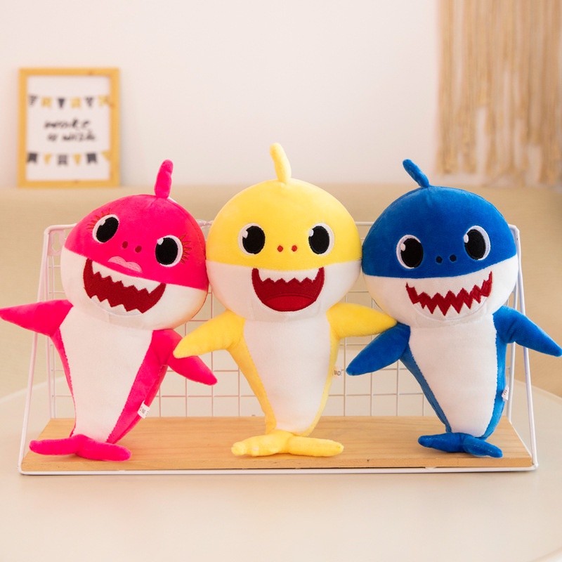 baby shark plush toy english