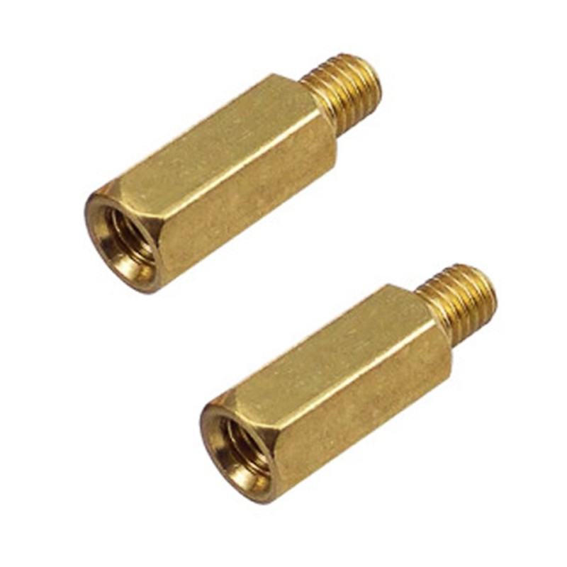 PCB Motherboard Brass Standoff Hexagonal Spacer Screw M3 8+4mm | Shopee ...