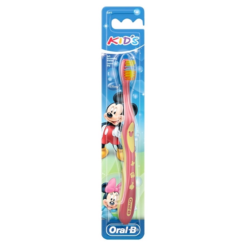 Oral B Toothbrush Mickey Kids Soft 1S (2-7 Years Old) | Shopee Malaysia