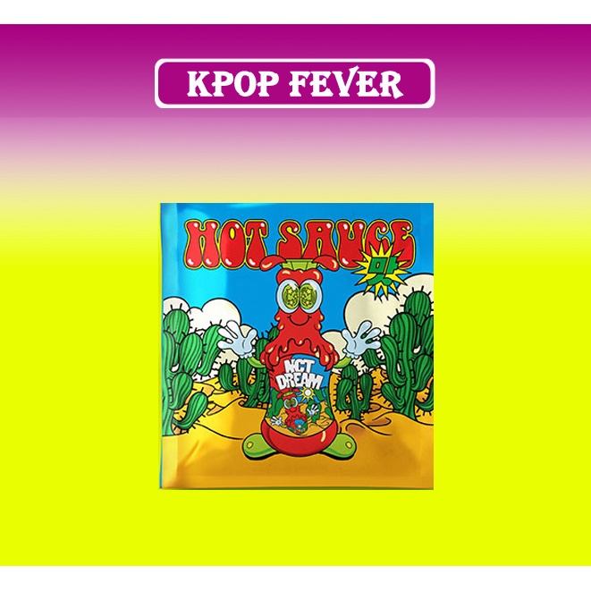 NCT DREAM HOT SAUCE [ Jewel Case ver. ] ALBUM BOOKLET PHOTOCARD