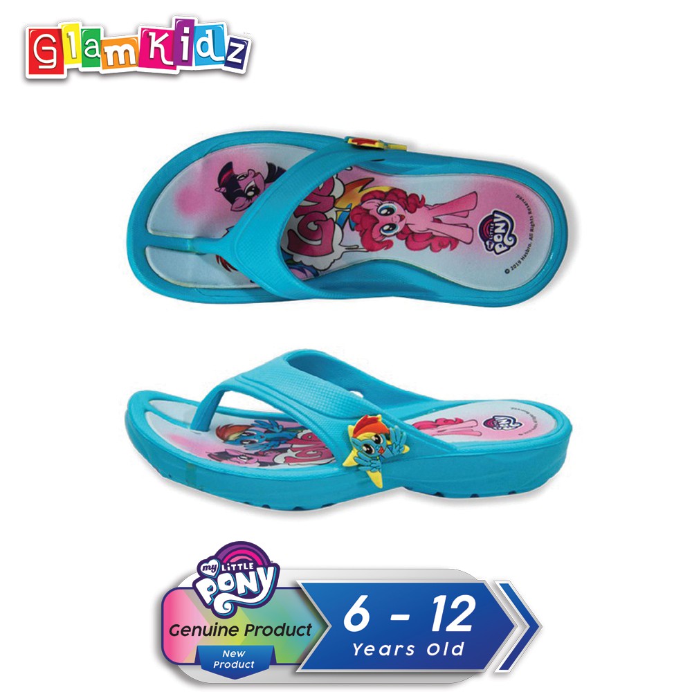 Glamkidz My Little Pony Children Shoes For Kids Sandals For Girl Blue 2623 Shopee Malaysia