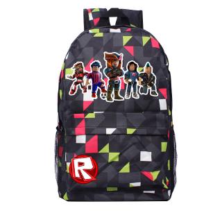 Hot Game Roblox Printed Student School Bags Fashion Teenagers Backpack Kids Gift Bag Cartoon Oxford Laptop Bag For Kids Schoolbag Shopee Malaysia - new game roblox backpack student school bag boys girls large capacity backpack gift bag action toys kids birthday party gifts
