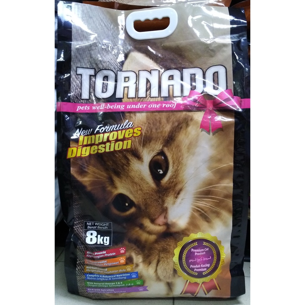 Tornado cat food