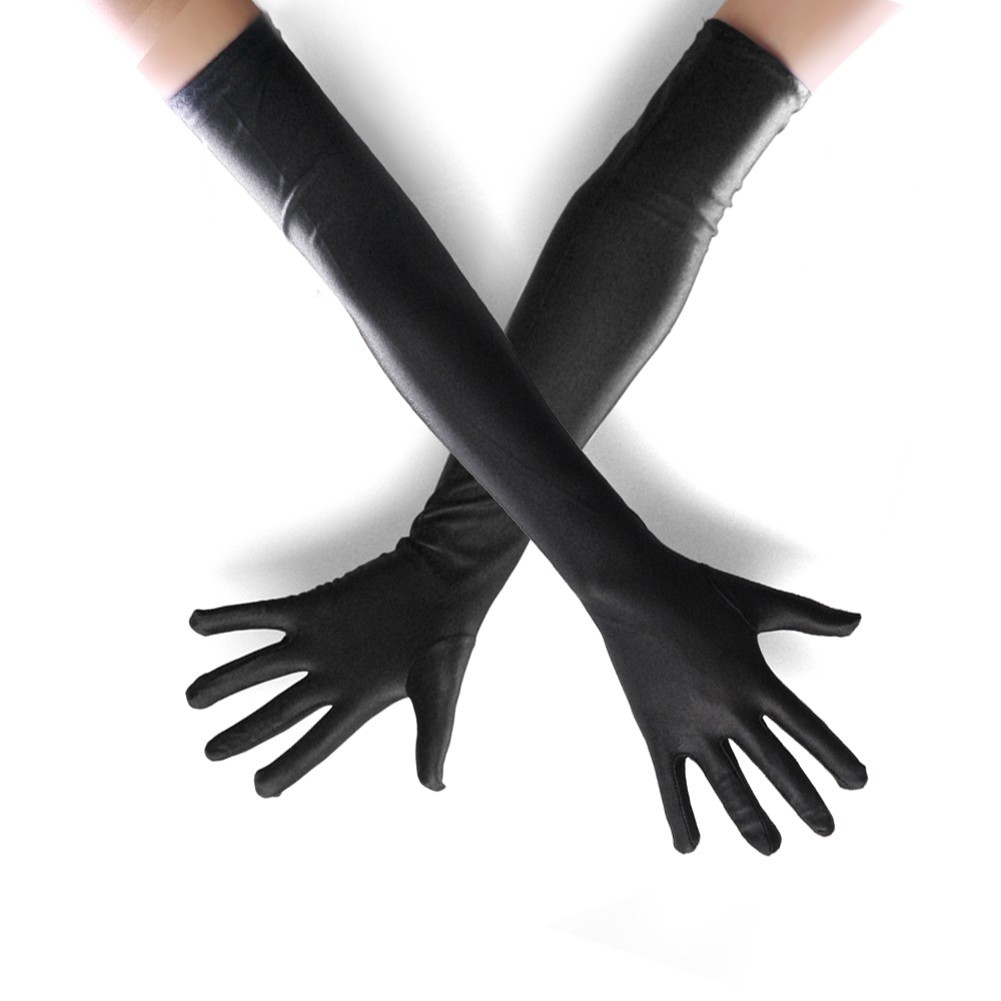 women's long formal gloves