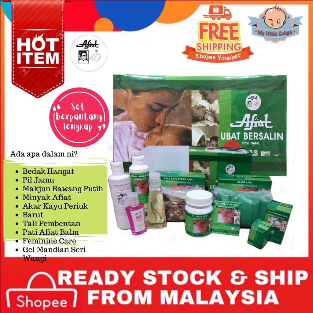 Buy Hot Item Set Bersalin Afiat Seetracker Malaysia